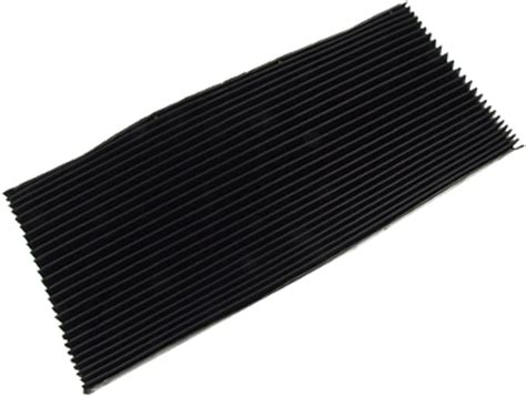 cnc machine black rubber accordion pleats shield cover others|pleated accordion shield cover.